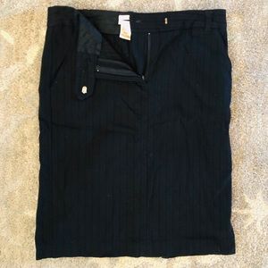 Black MSSP Pencil Skirt